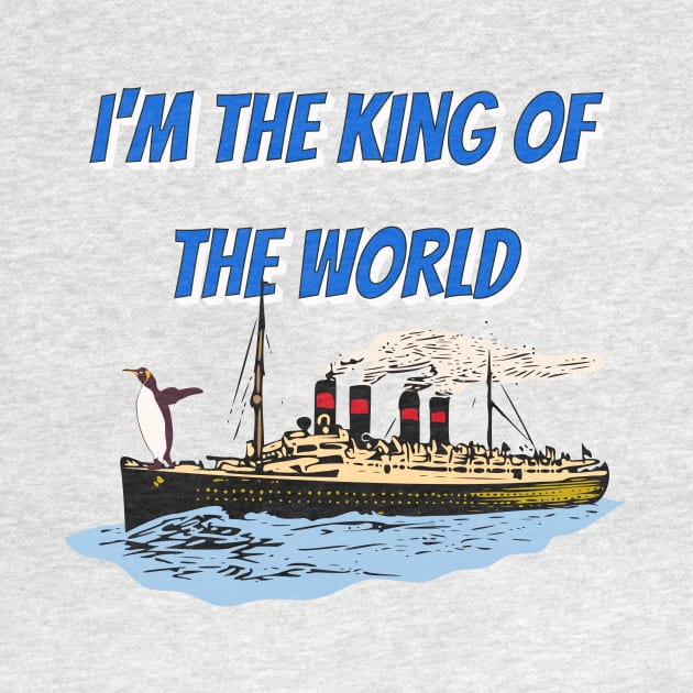 Penguin Titanic by Inkredible Tees